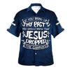 UniJames If You Bring Up My Past You Should Know That Jesus Dropped The Charges Hawaiian Shirt - Christian Hawaiian Shirt - Religious Hawaiian Shirts