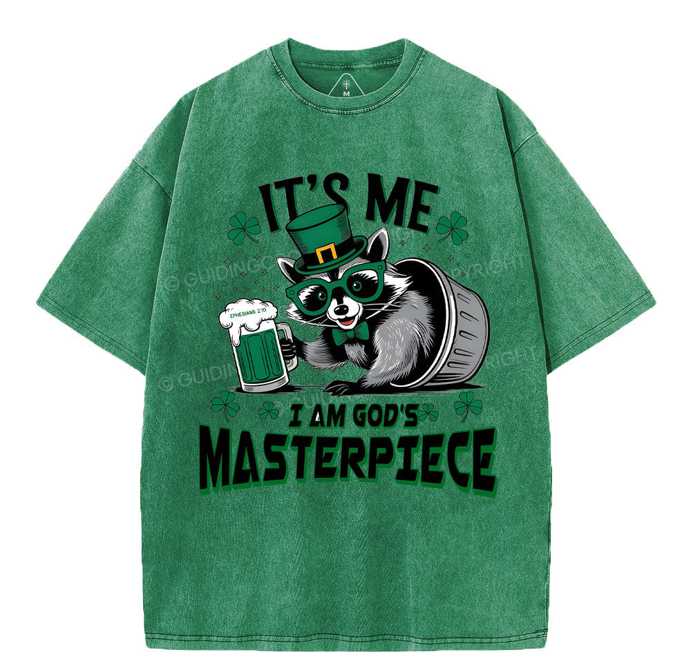It's Me I'm God's Masterpiece Christian Washed TShirt  