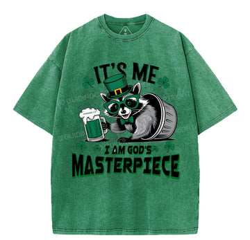 It's Me I'm God's Masterpiece Christian Washed TShirt  