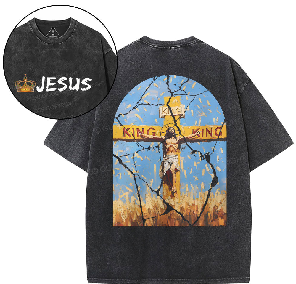JESUS Christian Washed T-Shirt Sale - GuidingCross