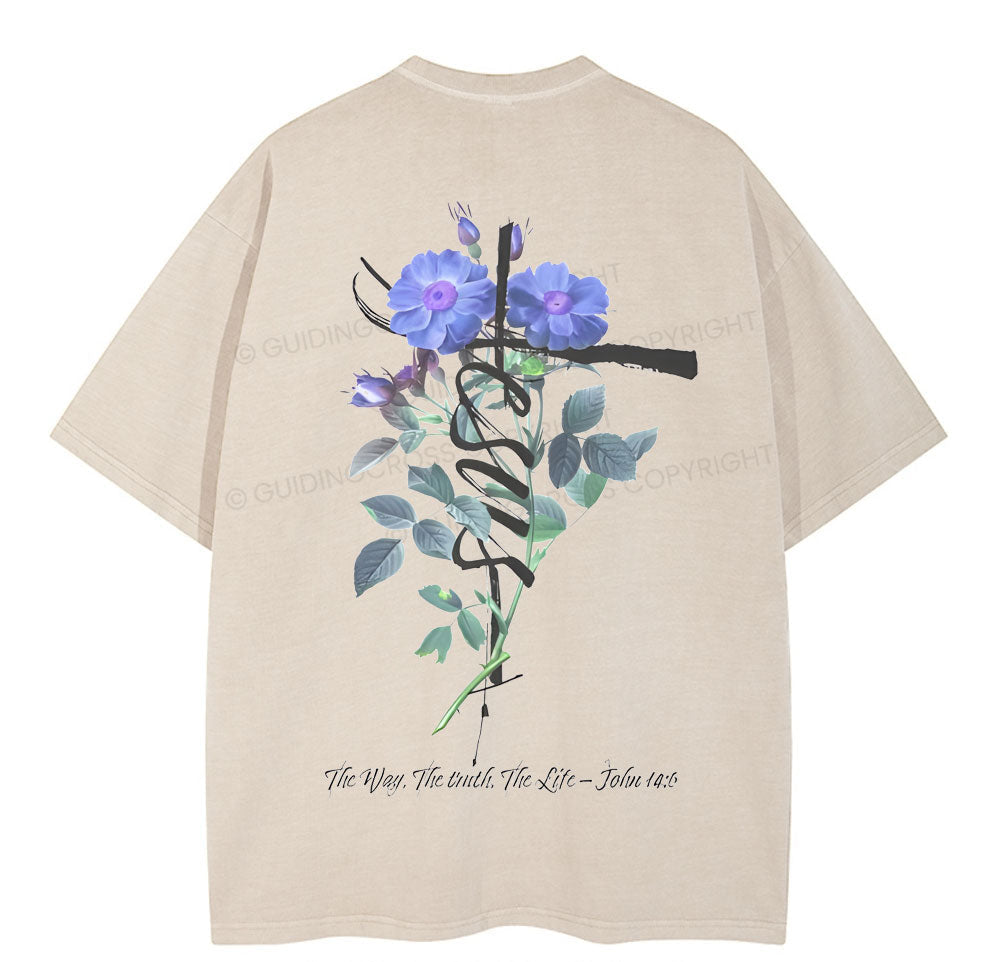 Jesus Chirstian Washed TShirt  
