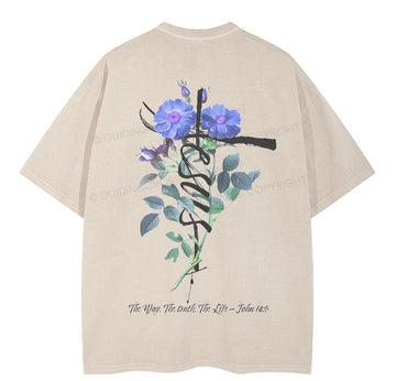 Jesus Chirstian Washed TShirt  