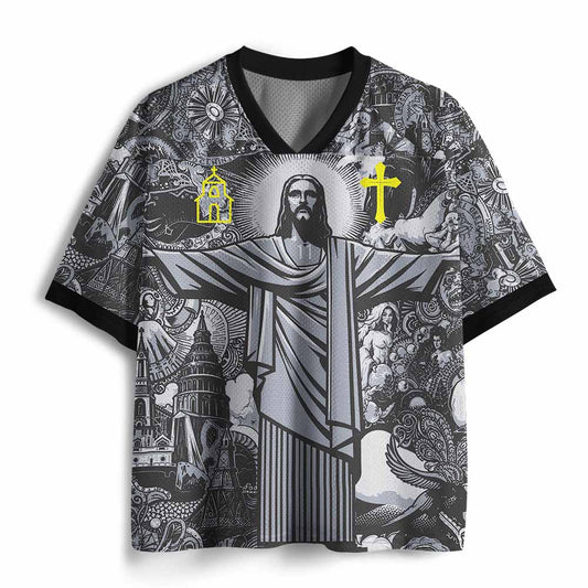 UniJames Jesus Christian Mesh Jersey