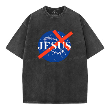 Jesus Christian Washed TShirt  