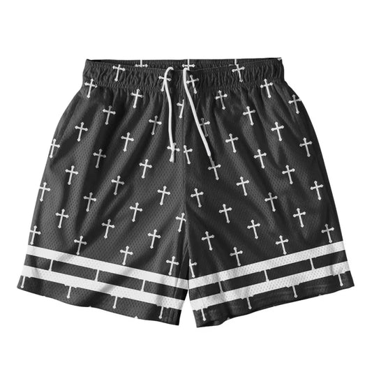 UniJames Faith Over Fear Christian Black Mesh Jersey