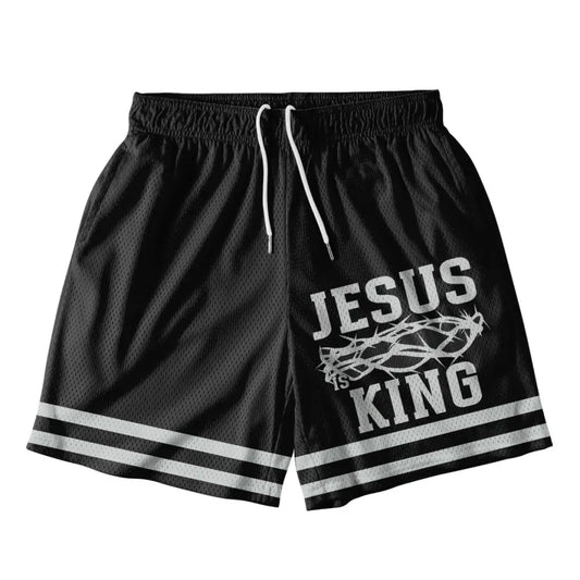 UniJames Jesus Is King Christian Mesh Jersey