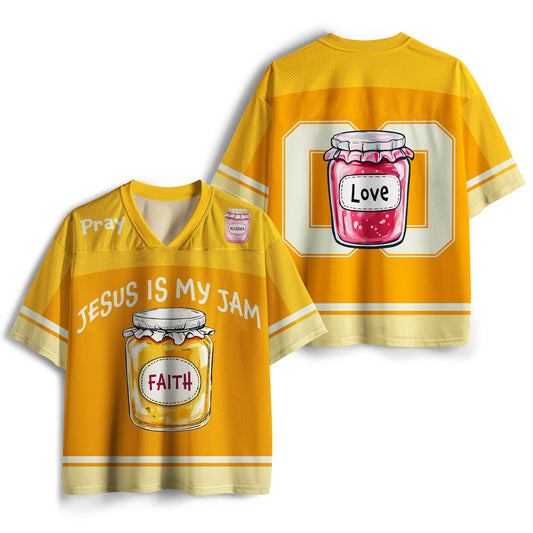 UniJames Jesus Is My Jam Christian Mesh Jersey