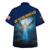 UniJames Jesus And Eagle One Nation Under God American Hawaiian Shirt - Christian Hawaiian Shirt - Best Hawaiian Shirts