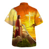 UniJames Jesus And The Lamb Hawaiian Shirts For Men And Women - Christian Hawaiian Shirt - Hawaiian Summer Shirts