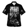 UniJames Jesus Born As A Baby Preached As A Child Hawaiian Shirts For Men And Women - Christian Hawaiian Shirt - Hawaiian Summer Shirts