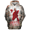 Uni Jesus Christ Is My Savior Hoodie Jesus Is Coming Hoodies Jesus Hoodie Men & Women, God 3D Printed Hoodie, Christian Apparel Hoodies