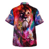 UniJames Jesus Christ Lion Of Judah Hawaiian Shirts For Men - Christian Hawaiian Shirt - Hawaiian Summer Shirts