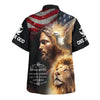UniJames Jesus Christ Lion Way Maker Miracle Worker Hawaiian Shirts For Men - Christian Hawaiian Shirt - Hawaiian Summer Shirts