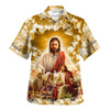 UniJames Jesus Christ With His Disciples Hawaiian Shirts For Men And Women - Christian Hawaiian Shirt - Hawaiian Summer Shirts