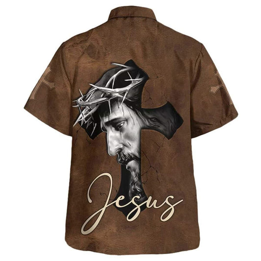 Unique Jesus Cross For Christian Friend Hawaiian Shirt