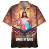 UniJames Jesus Eagle One Nation Under God Hawaiian Shirt - Best Hawaiian Shirts - Christian Hawaiian Shirt