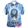 UniJames Jesus Faith Over Fear Hawaiian Shirts For Men And Women - Christian Hawaiian Shirt - Hawaiian Summer Shirts