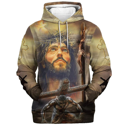Uni Jesus God Is My Savior Hoodie My Everything Life Of Jesus Hoodie