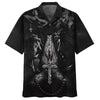 Unique Jesus Hands Praying Lion Hawaiian Shirt