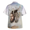 UniJames Jesus Holding A Lamb Be Still And Know That I Am God Hawaiian Shirts For Men And Women - Christian Hawaiian Shirt - Hawaiian Summer Shirts