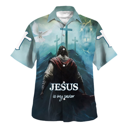 UniJames Jesus Is My Savior 1 Hawaiian Shirts For Men & Women - Christian Hawaiian Shirt - Hawaiian Summer Shirts