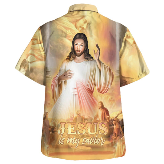 UniJames Jesus Is My Savior Hawaiian Shirt - Christ With His Disciples Hawaiian Shirts For Men & Women - Christian Hawaiian Shirt - Hawaiian Summer Shirts