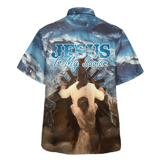 UniJames Jesus Is My Savior Hawaiian Shirt - Christian Hawaiian Shirt - Best Hawaiian Shirts