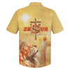 UniJames Jesus Is My Savior Hawaiian Shirt - Jesus Arms Wide Open Hawaiian Shirts - Christian Hawaiian Shirt - Jesus Hawaiian Shirts