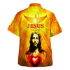 UniJames Jesus Is My Savior Hawaiian Shirts - Christ Of The Sacred Heart Hawaiian Shirts For Men & Women - Christian Hawaiian Shirt
