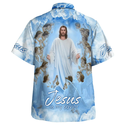 UniJames Jesus Is My Savior Hawaiian Shirts For Men & Women - Christian Hawaiian Shirt - Hawaiian Summer Shirts