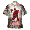 UniJames Jesus Is My Savior Put Out His Hand Hawaiian Shirt - Christian Hawaiian Shirt - Best Hawaiian Shirts
