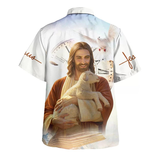 UniJames Jesus Is My Savior The Lamb Hawaiian Shirts For Men & Women - Christian Hawaiian Shirt - Hawaiian Summer Shirts