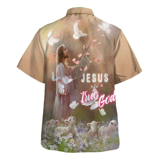 Unique Jesus Is The True God Jesus And The Sheep Hawaiian Shirt