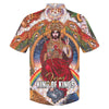 UniJames Jesus King Of Kings Hawaiian Shirt - Best Hawaiian Shirts - Christian Hawaiian Shirt