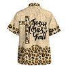 UniJames Jesus Love Y'all Hawaiian Shirt - Christian Hawaiian Shirt - Religious Hawaiian Shirts