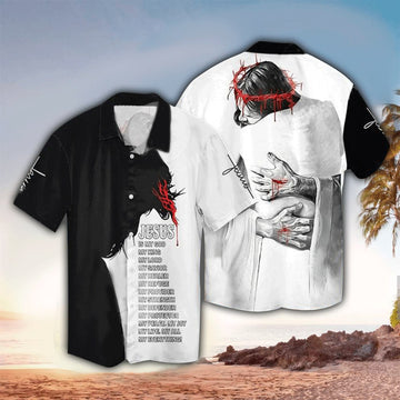 UniJames Jesus My Everything 3d Hawaiian Shirt - Christian Hawaiian Shirts For Men & Women
