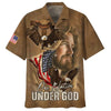 UniJames Jesus One Nation Under God Hawaiian Shirts - Christian Hawaiian Shirt - Jesus Hawaiian Shirts
