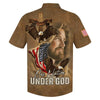 UniJames Jesus One Nation Under God Hawaiian Shirts - Christian Hawaiian Shirt - Jesus Hawaiian Shirts