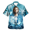 Unique Jesus Pigeon Cross Hawaiian Shirt