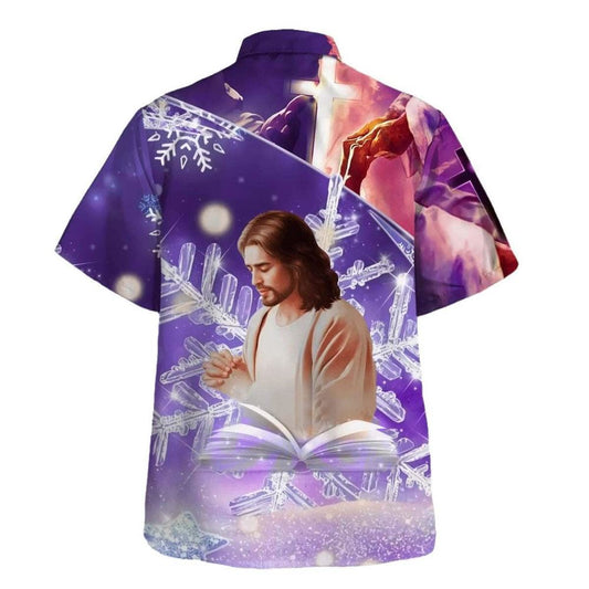 Unique Jesus Praying Pray Warrior Hawaiian Shirt