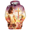 Uni Jesus Prays For His Disciples 3D Hoodie
