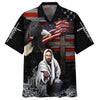 UniJames Jesus Reaching Hand In Water Hawaiian Shirts - Christian Hawaiian Shirt - Jesus Hawaiian Shirts