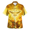 UniJames Jesus Saved My Life Hawaiian Shirt - Christian Hawaiian Shirt - Religious Hawaiian Shirts