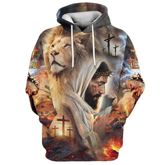 Uni Jesus The Lion Of Judah 3D Hoodie