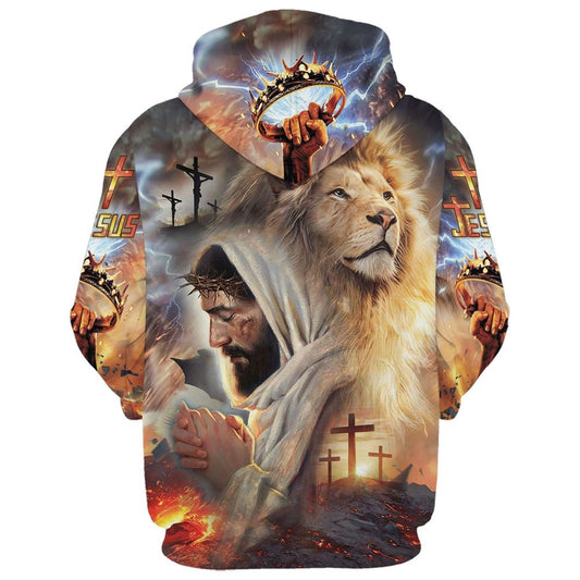 Uni Jesus The Lion Of Judah 3D Hoodie