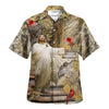 UniJames Jesus With His Arms Open Hummingbird Hawaiian Shirts For Men & Women - Christian Hawaiian Shirt - Hawaiian Summer Shirts