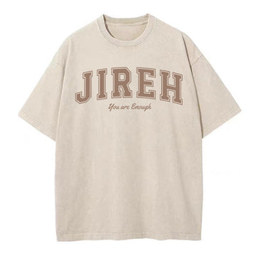 Jireh Christian Washed T-Shirt Sale - GuidingCross