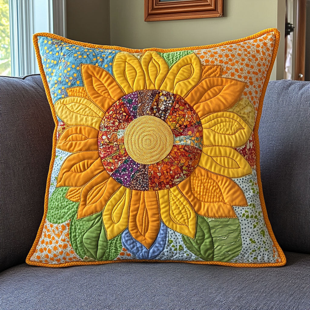 Kaleido Petal Quilted Pillow Case NCU0NT7222