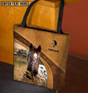 Unijames Appaloosa Horse Farm Lovers Custom Name 3D Tote Bag