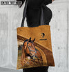 Unijames  Warmblood Horse Farm Lovers Custom Name 3D Tote Bag